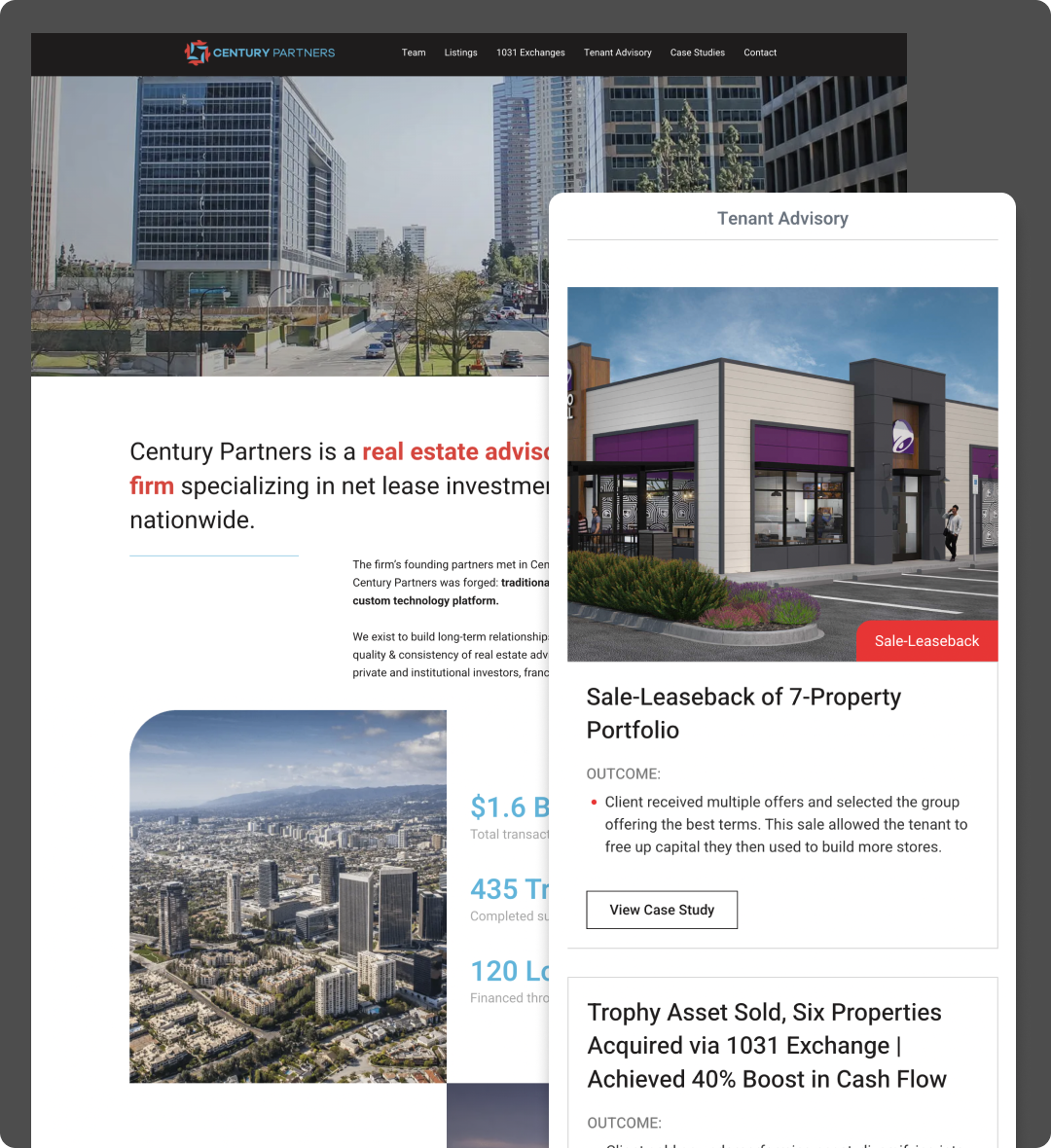 Century Partners website