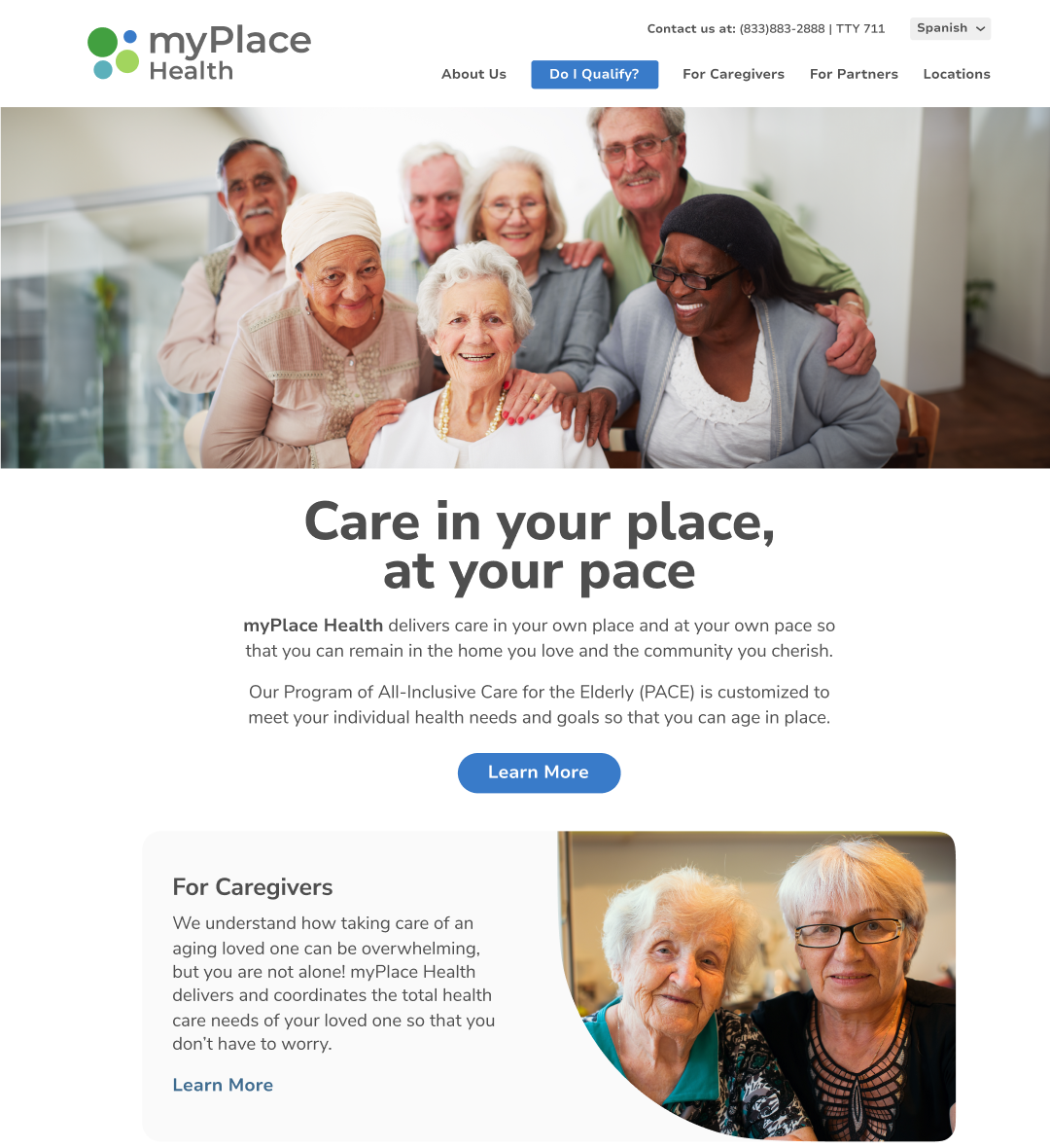 MyPlaceHealth website