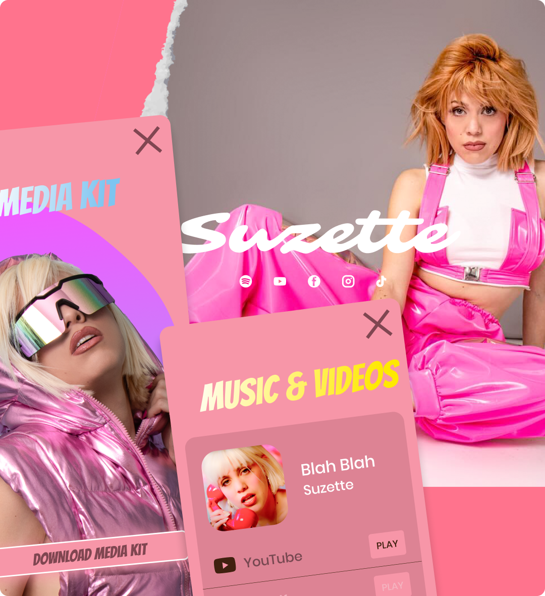 Suzette Music website